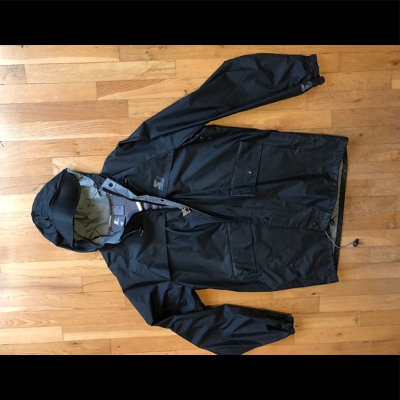 STARTER Other - Starter - Hooded Black Rain Jacket